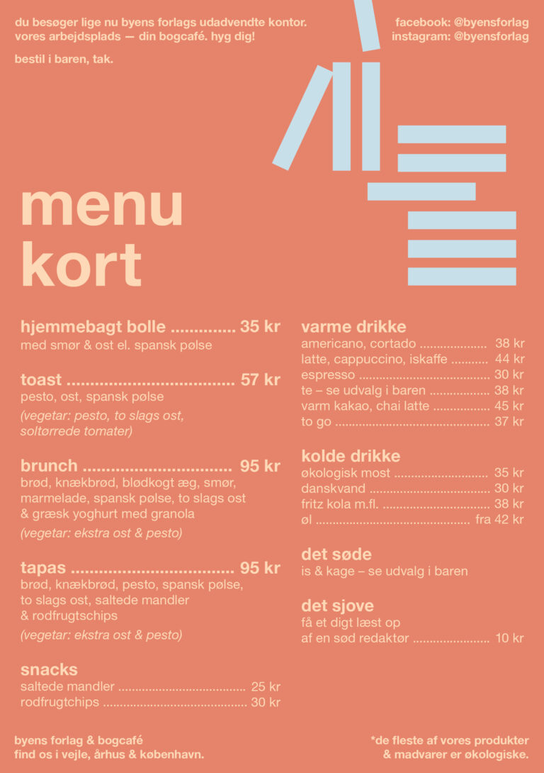 Menukort-dansk