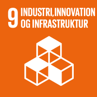 Verdensmaal-ikon-09 Verdensmål Nr. 9 industri, innovation og infrastruktur ikon