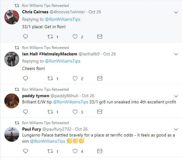 ron williams tweets on tiwtter