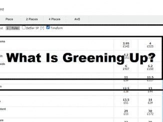 what is greening up