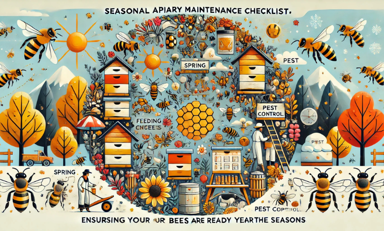 Seasonal Apiary Maintenance Checklist Ensuring Your Bees Are Ready Year-Round