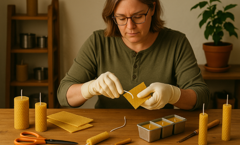 DIY Beeswax Candles A Step-by-Step Guide