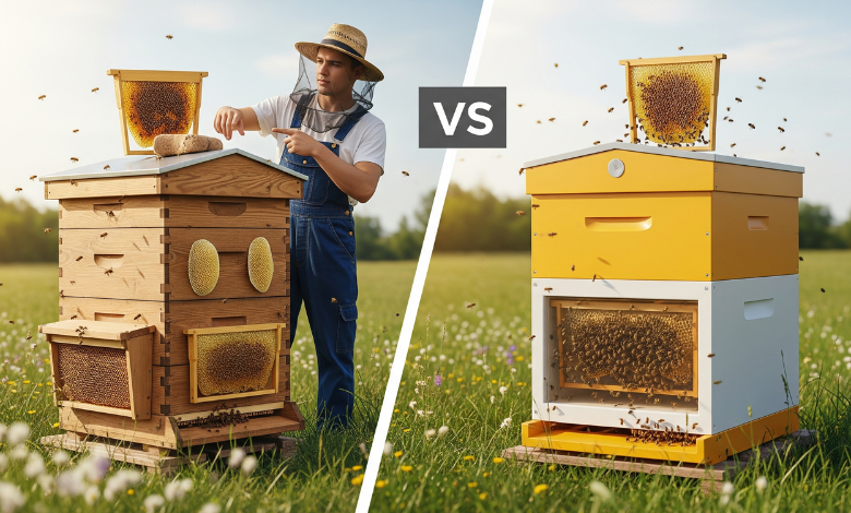 Choosing a Bee Hive Starter Kit Wooden vs. Plastic Hives