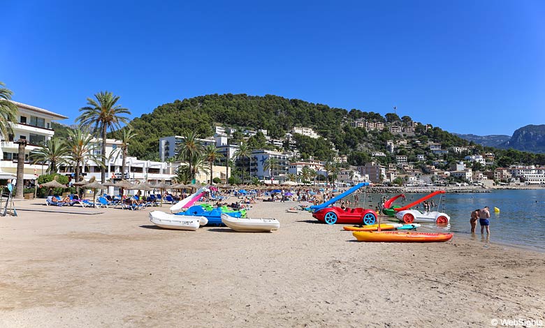 Puerto de Sóller strand