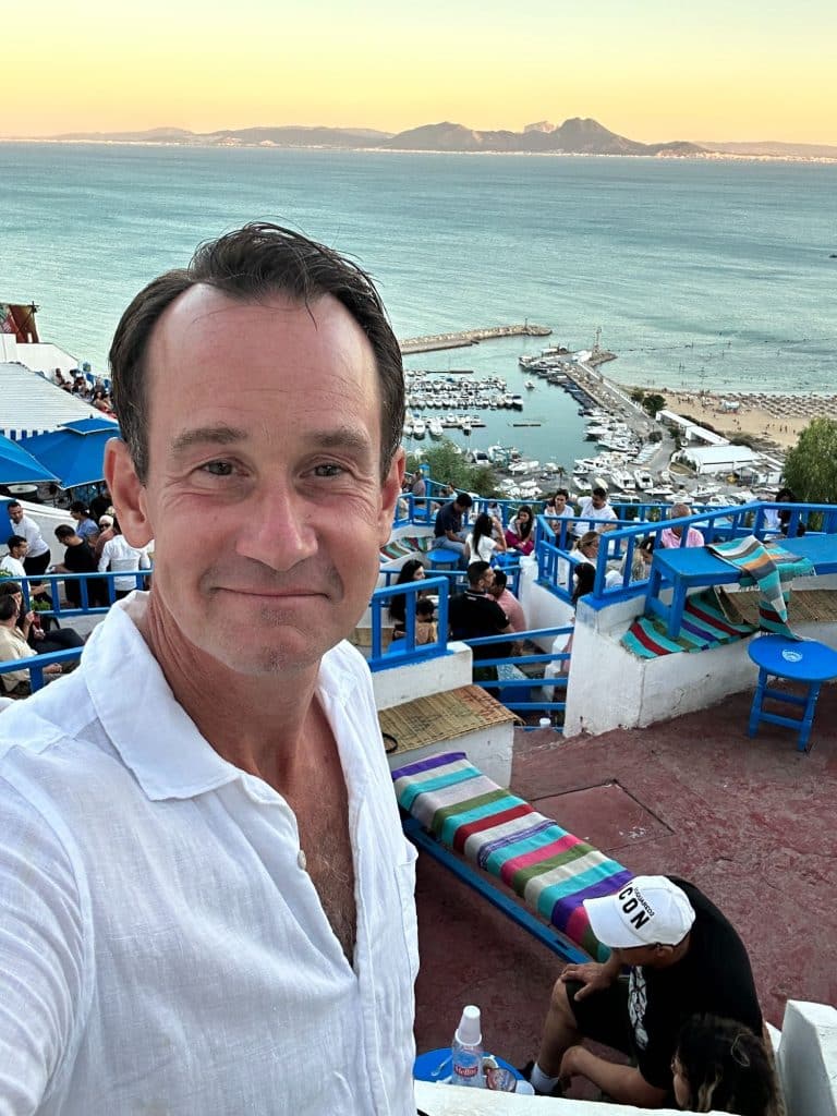 Café des delices i Sidi Bou-Said