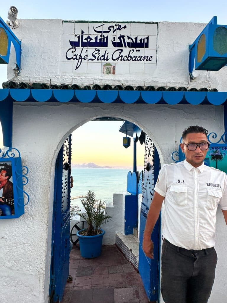 Café des delices i Sidi Bou-Said