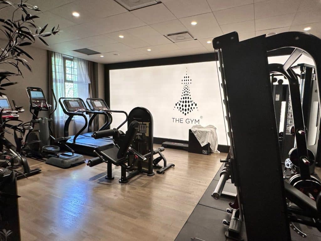 Gym på The Lamp Hotell