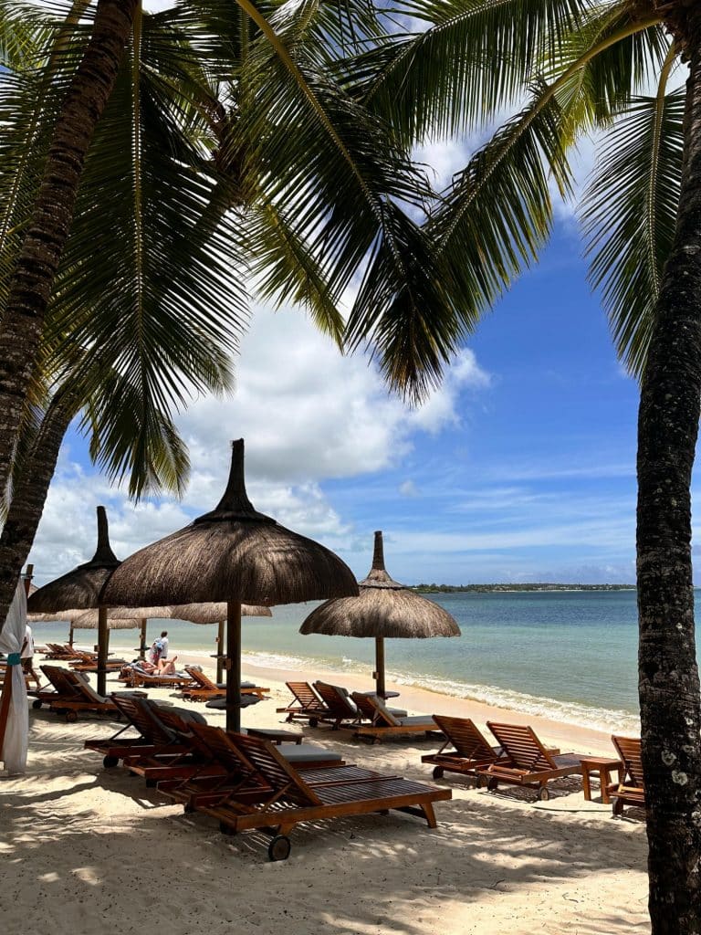 Strand & Pooler vid One & Only Le Saint Géran