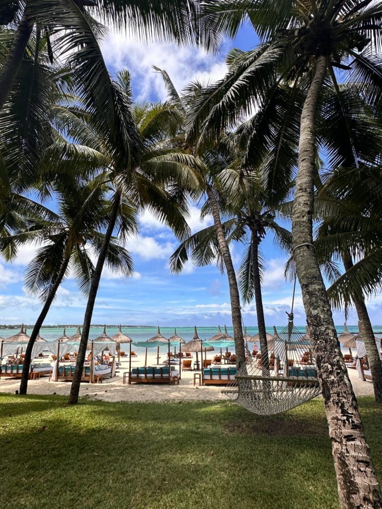 Strand & Pooler vid One & Only Le Saint Géran