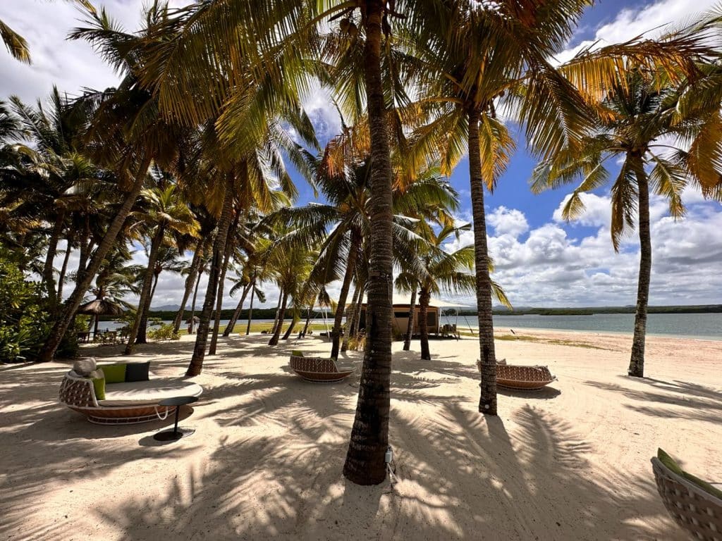Strand & Pooler vid One & Only Le Saint Géran