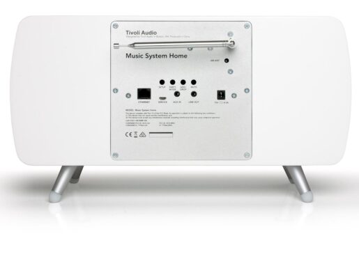 Tivoli Audio music system+ bagfra med kabelindgang