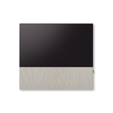 Canvas Soundbar med kvadrat højttaler stof  "Light Green"