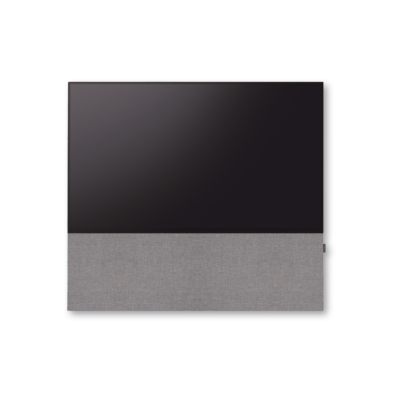 Canvas Soundbar med kvadrat højttaler stof "Umber"