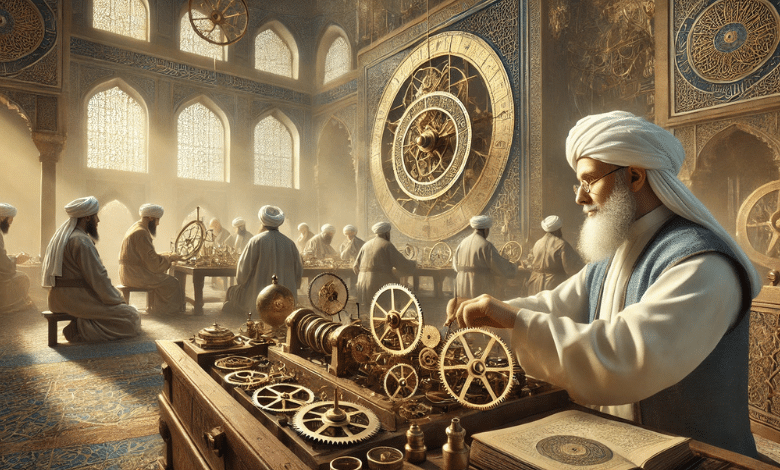 دور المسلمين في تطوير الساعات الميكانيكية والتوقيت الدقيق 1 دور المسلمين في تطوير الساعات الميكانيكية والتوقيت الدقيق