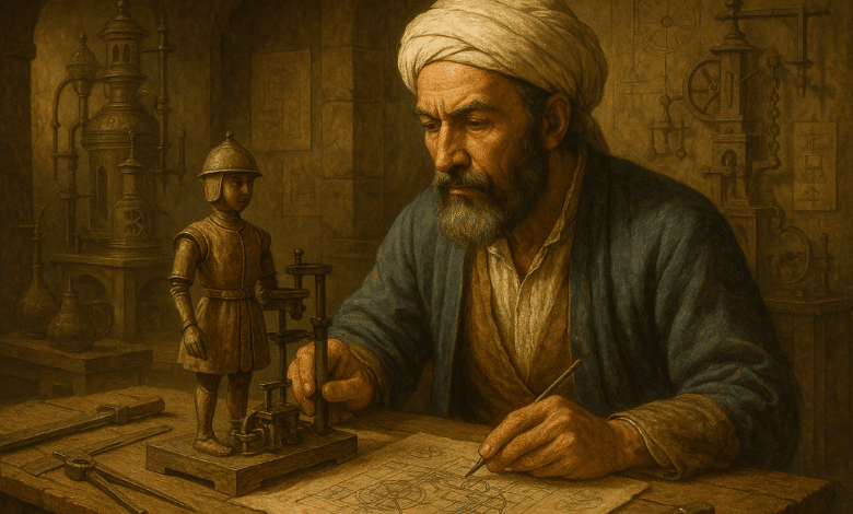 إسماعيل الجزري مخترع أول روبوتات ورائد الآلات الذكية في التاريخ 1 إسماعيل الجزري مخترع أول روبوتات ورائد الآلات الذكية في التاريخ