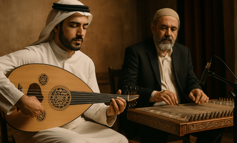 دور العود والقانون في تشكيل الهوية الموسيقية العربية 1 دور العود والقانون في تشكيل الهوية الموسيقية العربية