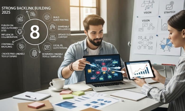 8 استراتيجيات قوية لبناء روابط خلفية في 2025