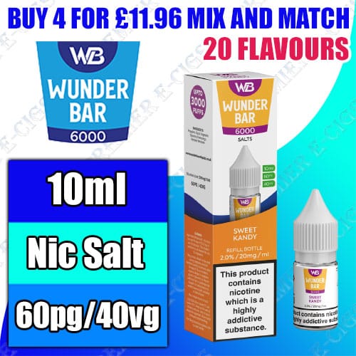 Wunderbar 6000 Nic Salt