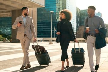 Reizen naar het buitenland voor werk