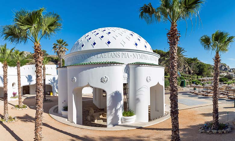 Kalithea Springs ist der Ort, an dem den Quellen therapeutische Kräfte nachgesagt werden