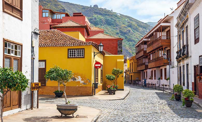 The historic town of Garachico