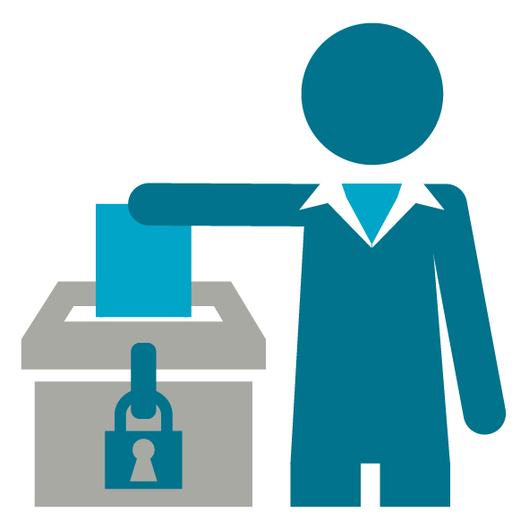 Stemmen bij verkiezingen