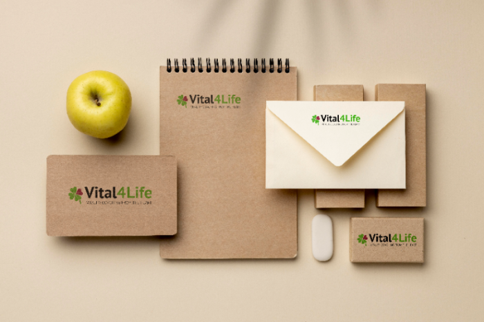 Vital4Life | Logo & Huisstijl