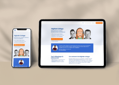 Digitale Collega | Landingspage Ontwerp