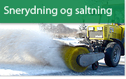 Snerydning og saltning