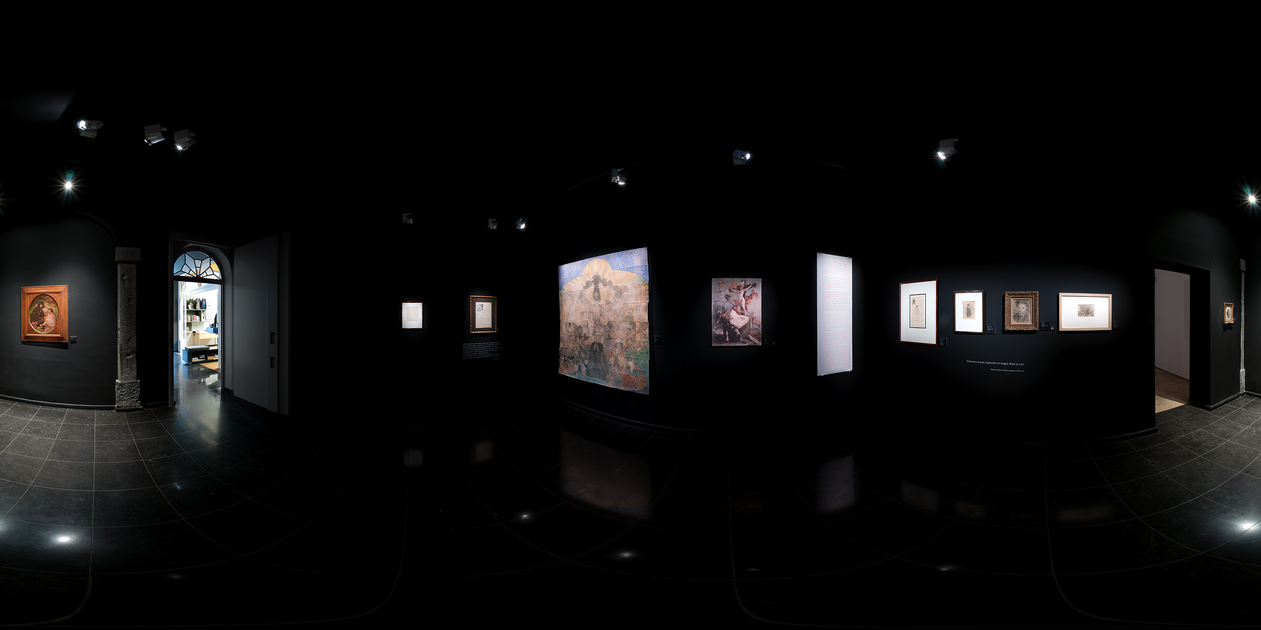 Exposition Vices & vertus / TreM.a • Musée Rops • Eglise Saint-Loup / Salle 01