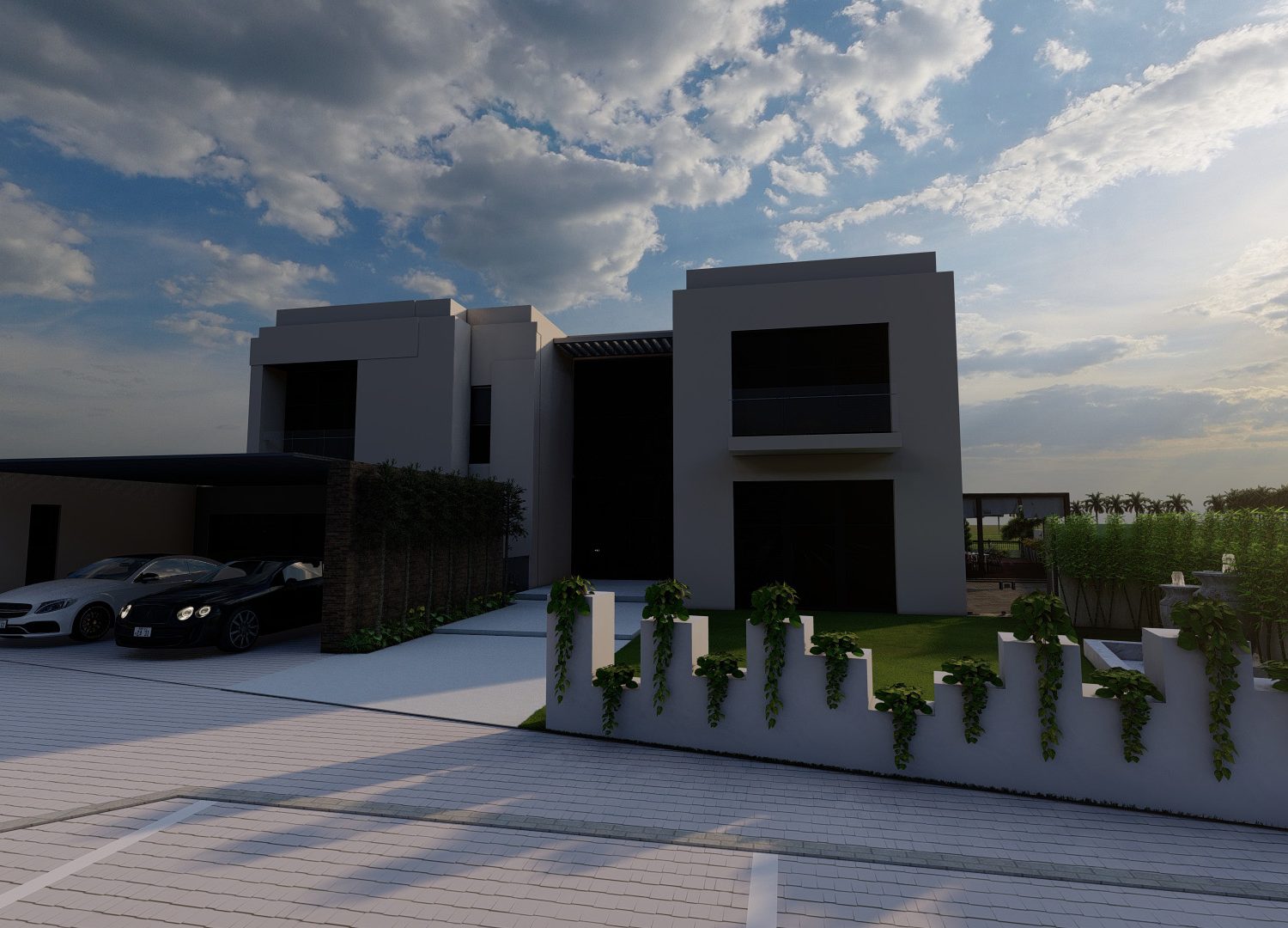 Damac Hills Landscaping Villa 181 v2 By XM_2 - Photo