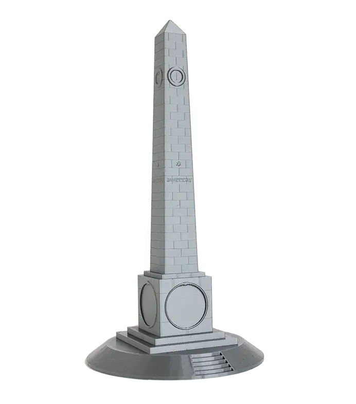 Naald van Waterloo 3D print