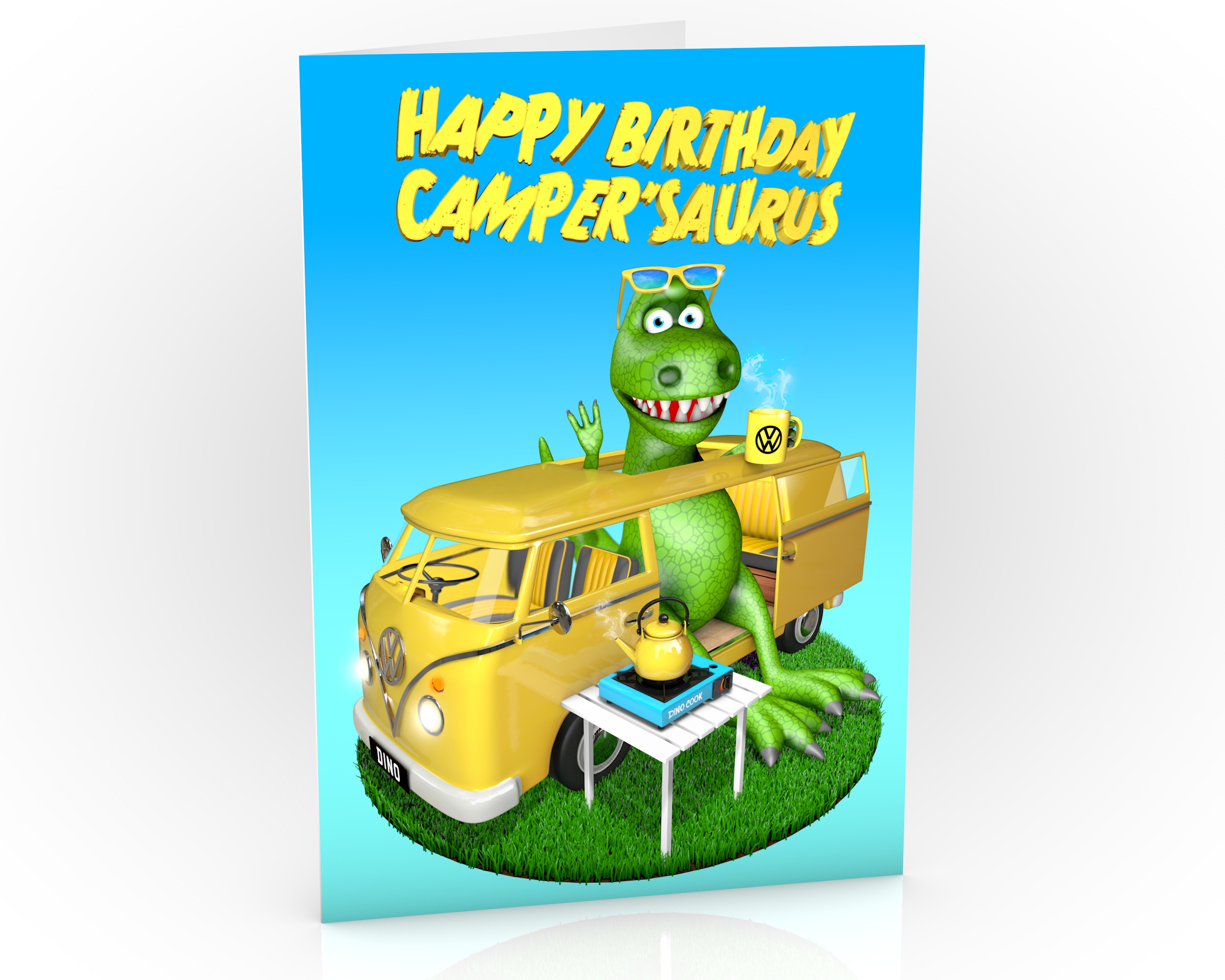 campervan birthday card