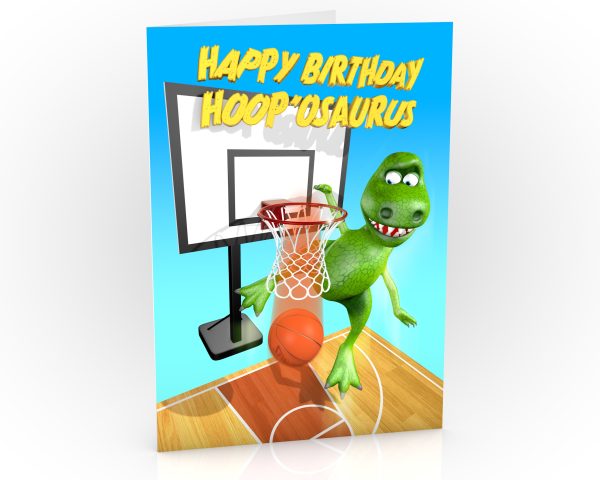 basketball birthday card