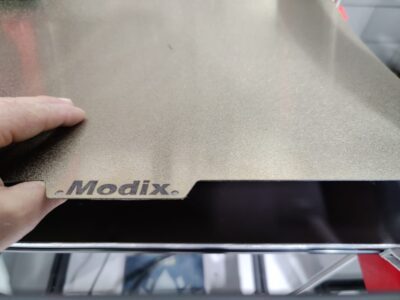 Modix aluminium plade til print bed