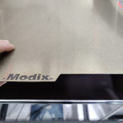 Modix aluminium plade til print bed