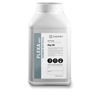 Sinterit Flexa Grey 2kg TPU pulver til SLS print