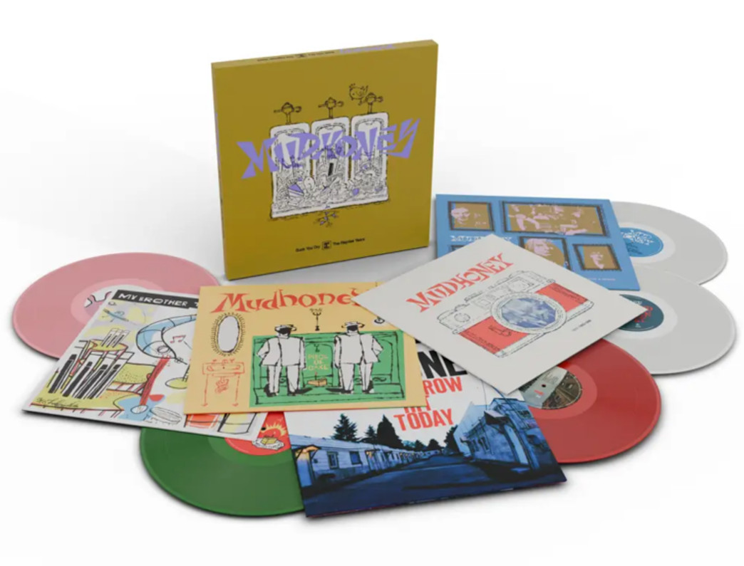 Mudhoney – Suck You Dry: The Reprise Years (RSD 2024 – BLUE, PINK, RED and 2 x WHITE Vinyl) – 5LP Box Set