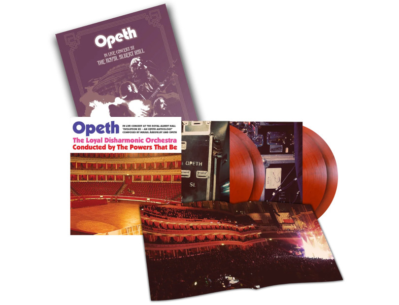 Opeth – In Live Concert At The Royal Albert Hall (Lim. 3500 – RED BLACK MARBLED Vinyl) – 4LP Box Set