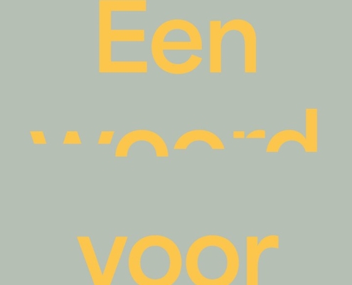 Een woord voor