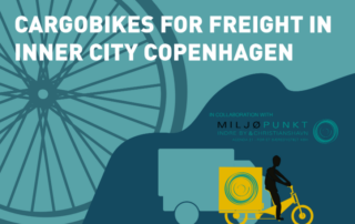 Cargobikes. Cykler til varelevering.