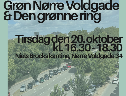 Borgermøde om en grøn Nørre Voldgade og Den grønne ring