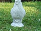 Marmorfigur Høne
