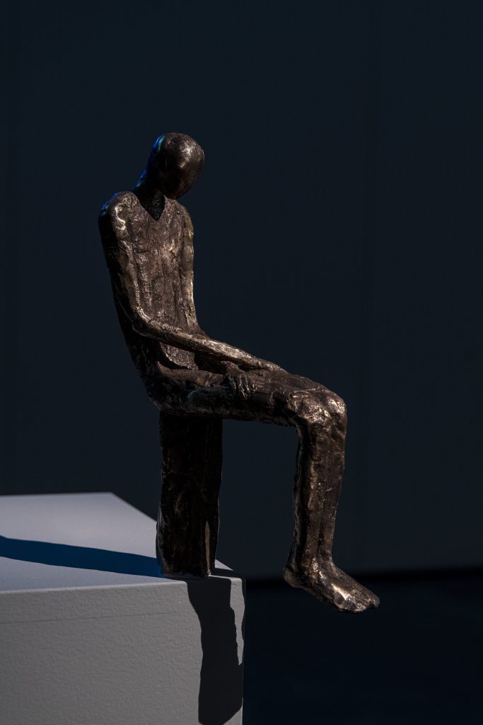 THE FALL Bronze Sculpture by Aaron Belvan