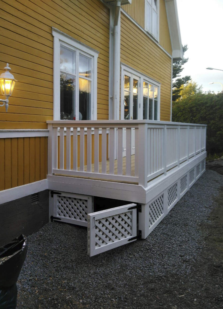 Utomhus efter