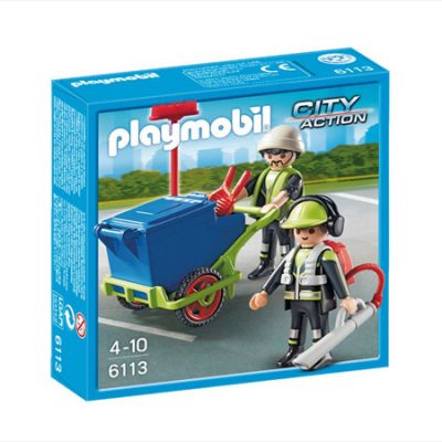 Playmobil Byrenoveringsteam, playmobil til børn
