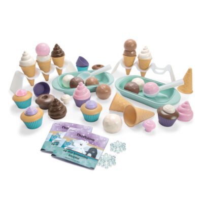 DANTOY Cupcakes og is-sæt 56 dele