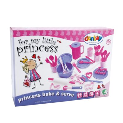 DANTOY Bagesæt Prinsesse 35 dele