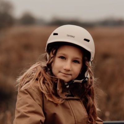 Cykelhjelm med retrolook