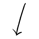 dibujo de una flecha